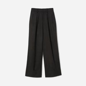 Everlane | The Way-High Drape Pant | Black